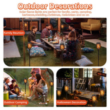 Load image into Gallery viewer, CNMTCCO Solar Lights Outdoor Garden, 6 Pack Solar Flickering Dancing Flame Lights, Waterproof SolarTorch Light Landscape Lighting for Garden Patio Pathways Lawn Yard Decoration
