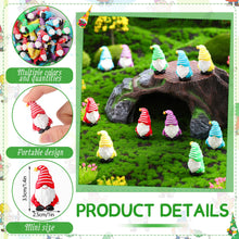 Load image into Gallery viewer, DoubleFill 50 Pcs Mini Gnomes Tiny Figures Miniature Gnomes Fairy Gifts Statues Tiny Figurines for Landscape Outdoor Patio Yard for Spring Easter Garden Accessories Gifts Fairy Goodie Bag
