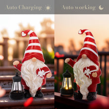 Load image into Gallery viewer, TERESA&#39;S COLLECTIONS Valentines Decorations, Valentines Gonks Gifts, Cute Red Gonks with Solar Lanterns, Waterproof Resin Gnomie Gifts for Wedding Anniversary Party Decor Indoor Outdoor, 20CM
