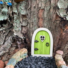 Load image into Gallery viewer, Mllkcao Garden Ornaments Outdoor DIY Miniature Gnome Home Window and Door for Trees Yard Garden Sculpture Decor Kids Interactive Games
