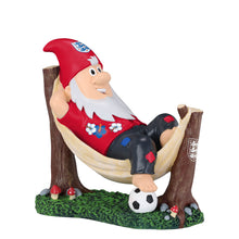 Load image into Gallery viewer, FOCO Officially Licensed Football Hammock Garden Gnome (England)
