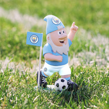 Load image into Gallery viewer, FOCO Officially Licensed Manchester City FC Corner Football Garden Gnome
