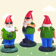 Load image into Gallery viewer, Homedy Crafts Naughty Gnome Smoking Weed Statue (Smoke Weed)
