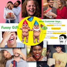 Load image into Gallery viewer, YiMOO Garden Gnomes Funny, Gardening Rude Novelty Unusual Gifts for Women Men Funny Garden Ornaments Outdoor Unusual
