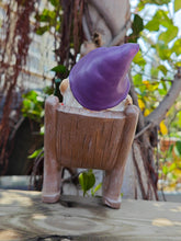 Load image into Gallery viewer, Sanchahua Garden Gnome Statue 6.3&quot; Drunk Gnome Sculptures Resin Garden Decor, Indoor Outdoor Figurine for Home Patio Yard
