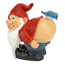 Load image into Gallery viewer, Design Toscano QM22997 Loonie Moonie Bare Buttocks Garden Gnome Statue, Medium 20.25 cm, Polyresin, Full Color
