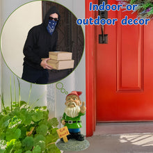 Load image into Gallery viewer, Go Away Gnome with Middle Finger, Gnome Flipping The Middle Finger, Garden Gnomes Decoration, Funny Gnomes Inappropriate, Christmas Lawn Ornaments, Outdoor Statues Decorations (Go Away, S)
