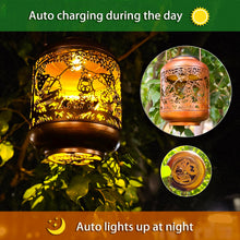 Load image into Gallery viewer, Gnomes Solar Lanterns Outdoor Waterproof,Hanging Solar Lights Gnome Gifts for Women Metal LED Decorative Light for Yard,Patio,Lawn,Tabletop,Pathway,Landscape,Garden Gnomes Decor
