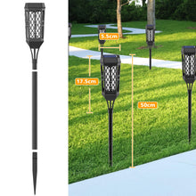 Load image into Gallery viewer, Joltix Flame Solar Light, 4 Pack Solar Lights, IP65 Waterproof Solar Flickering Dancing Lights,Landscape Lighting Auto On/Off for Outdoor Garden Patio Pathway Yard Driveway Halloween Decorative.
