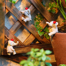 Load image into Gallery viewer, HomDSim Garden Statues Flowerpot Landscaping Tree-Hugger Fairy Plant Pot&amp;Vase Hugger, Mini Decorative Climber Clingers (3Pack Elephant)
