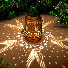 Load image into Gallery viewer, Birthday Gifts for Women, Garden Ornaments Outdoor Hummingbird Solar Lanterns for The Garden Lights Outdoor, Perfect Hummingbird Gifts Presents Mothers Day Gifts for Mum Grandma

