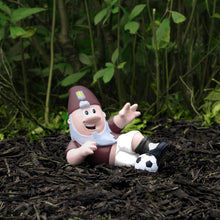 Load image into Gallery viewer, FOCO Officially Licensed Aston Villa FC Sliding Tackle Football Garden Gnome
