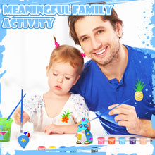 Load image into Gallery viewer, Poen 2 Pack Beach Summer Ready to Paint Your Own Gnome Statues, 4 Inches Mini Blank Ceramics to Paint Unpainted Gnome Figurines Crafts DIY Arts for Farmhouse Gift Decor (Beach Style)
