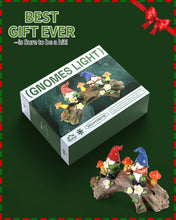 Load image into Gallery viewer, iStatue Enchanted Fairy Garden Gnomes Solar Light - 9&#39;&#39; Hand-Painted Resin Miniature Figurines Perfect for Yard Art Outdoor Patio Decor Lawn Ornaments and Statues Decorations (Gnomes)
