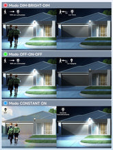 Load image into Gallery viewer, Moman Solar Lamp for Outdoors, 48 LED Solar Outdoor Light with Motion Sensor, 3 Modes, IP65 Waterproof Solar Spotlight with Remote Control for Garden Garage, Solar Lamp, Outdoor Motion Sensor LED Wall
