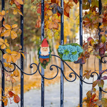 Load image into Gallery viewer, Miskall 2pcs Reading Book Garden Gnome Flower Bush Statue Hand Painted Good Luck Blessings Gnome Figurines Gnomes Lawn Ornaments Garden Decorations
