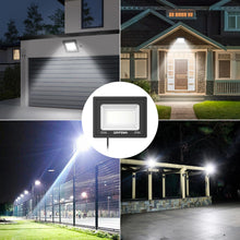 Load image into Gallery viewer, GRIFEMA 50W LED Floodlight Outdoor, 5500LM, 6500K Cool White, IP66 Waterproof, Adjustable 180° Bracket, Security Lighting for Garden, Garage, Yard
