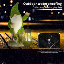 Load image into Gallery viewer, Solar Gnome Light Replacement - Plastic Solar Hanging LED Lantern for Outdoor DIY Fairy Garden Decor
