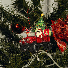 Load image into Gallery viewer, Thyonta 24 Pcs Wooden Christmas Ornaments Set Gnome and Sled Decor Tree and Home Hanging Decorations Suitable for Christmas Trees Windows Fireplaces Doors Cabinets
