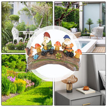 Load image into Gallery viewer, Decorative Yard Sculptures, Solar-Powered Outdoor Decor, Squirrel Gnome Ornament, Indoor Outdoor Decorations, Charming Garden Accents, Eco-Friendly Garden Light, Illuminated Gnome Figurines, Colorful
