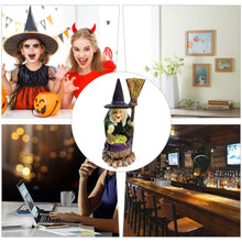 Load image into Gallery viewer, Fowybe Halloween Witch Figures | Wizard and Witch Figures - Psychological Sand Table Ornaments Resin Halloween Decorations for Home 1 Piece
