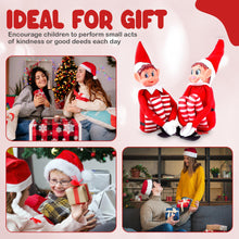 Load image into Gallery viewer, Quebec Naughty Elf Set - Boy &amp; Girl Elf Figures, Santa&#39;s Little Helper Inspired, Soft Body, Vinyl Faces, Festive Family Fun, 12 Inch - Couple
