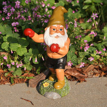 Load image into Gallery viewer, Mrsivrop Naughty Garden Gnomes Outdoor Statues 11inch Boxing Garden Gnomes Outdoor Funny, Garden Sculptures &amp; Statues Gnome Decorations for Yard, Patio, Lawn, Housewarming Garden Gift
