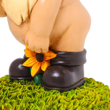 Load image into Gallery viewer, Kwirkworks 9” Naked Garden Gnome Statue – Naughty &amp; Fun Yard Décor for Outdoor Spaces – Durable Resin Lawn Ornament – Hilarious Garden Gift for Women, Housewarming, or Backyard Decoration
