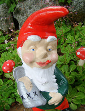 Load image into Gallery viewer, Pixieland GARDEN GNOME ~ ARCHIE ~ DRINKING SCRUMPY
