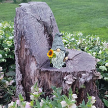 Load image into Gallery viewer, Memeyou Gnome Key Hider Outdoor Garden Statue - Grey Gnome Figurine Decor - Hide A Key Outside - Lock Box
