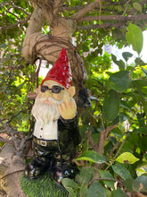 Load image into Gallery viewer, Garden Gnome,MIMACHI Garden Gnome with Axe 10&quot; Tall, Garden Gnomes Outdoor Funny, Gangster Gnome Statue Garden Axe Funny Garden Decoration for Lawn Yard Patio
