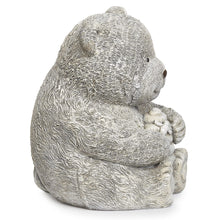 Load image into Gallery viewer, Roman Garden - Bear with Honey Statue, 7.75&quot; H, Pudgy Pals Collection, Resin and Dolomite, Decorative, Garden Gift, Home Outdoor Decor, Durable, Long Lasting
