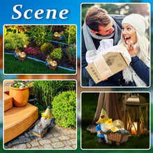 Load image into Gallery viewer, Grovind Garden Gnomes Outdoor Decorations Solar Gnomes Garden Statues,Garden Gnome Decor Holding Magic Orb with LED Lights,Gnomes Outdoor Clearance for Garden Patio Lawn Decor Gnome Gift for Woman
