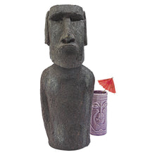 Load image into Gallery viewer, Design Toscano Easter Island Ahu Akivi Moai Monolith Garden Statue, Small, 40.5 cm, Polyresin, Grey Stone
