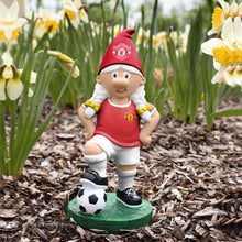 Load image into Gallery viewer, FOCO Officially Licenced Manchester United FC Female Football Garden Gnome
