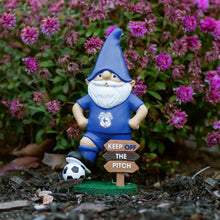 Load image into Gallery viewer, FOCO Officially Licensed Cardiff City FC Keep Off The Pitch Football Garden Gnome
