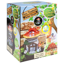 Load image into Gallery viewer, VFM - Toadstool Solar House, Fairy Garden Ornament
