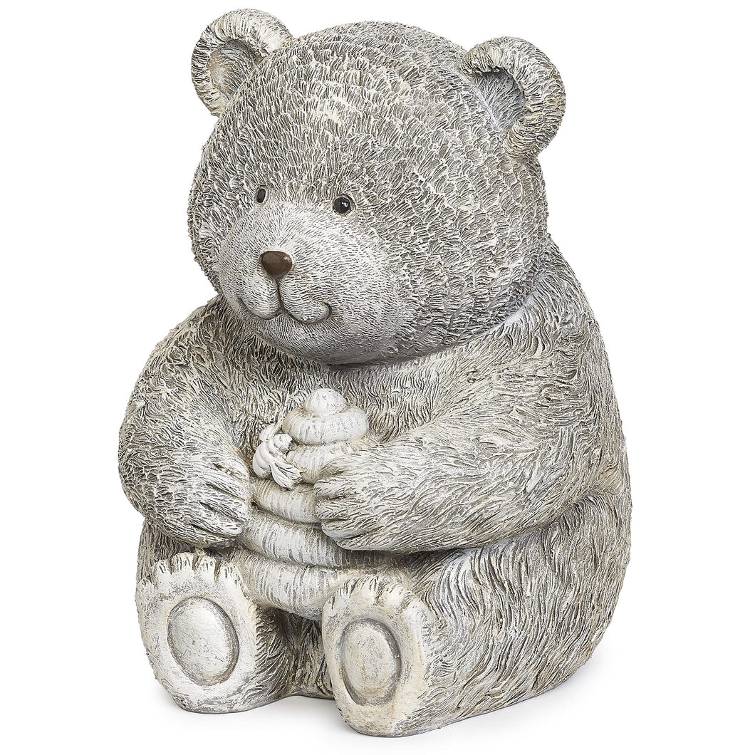 Roman Garden - Bear with Honey Statue, 7.75
