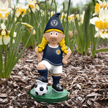 Load image into Gallery viewer, FOCO Official Scotland FA Female Football Garden Gnome
