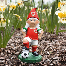 Load image into Gallery viewer, FOCO Offically Licenced Wales Female Football Gnome
