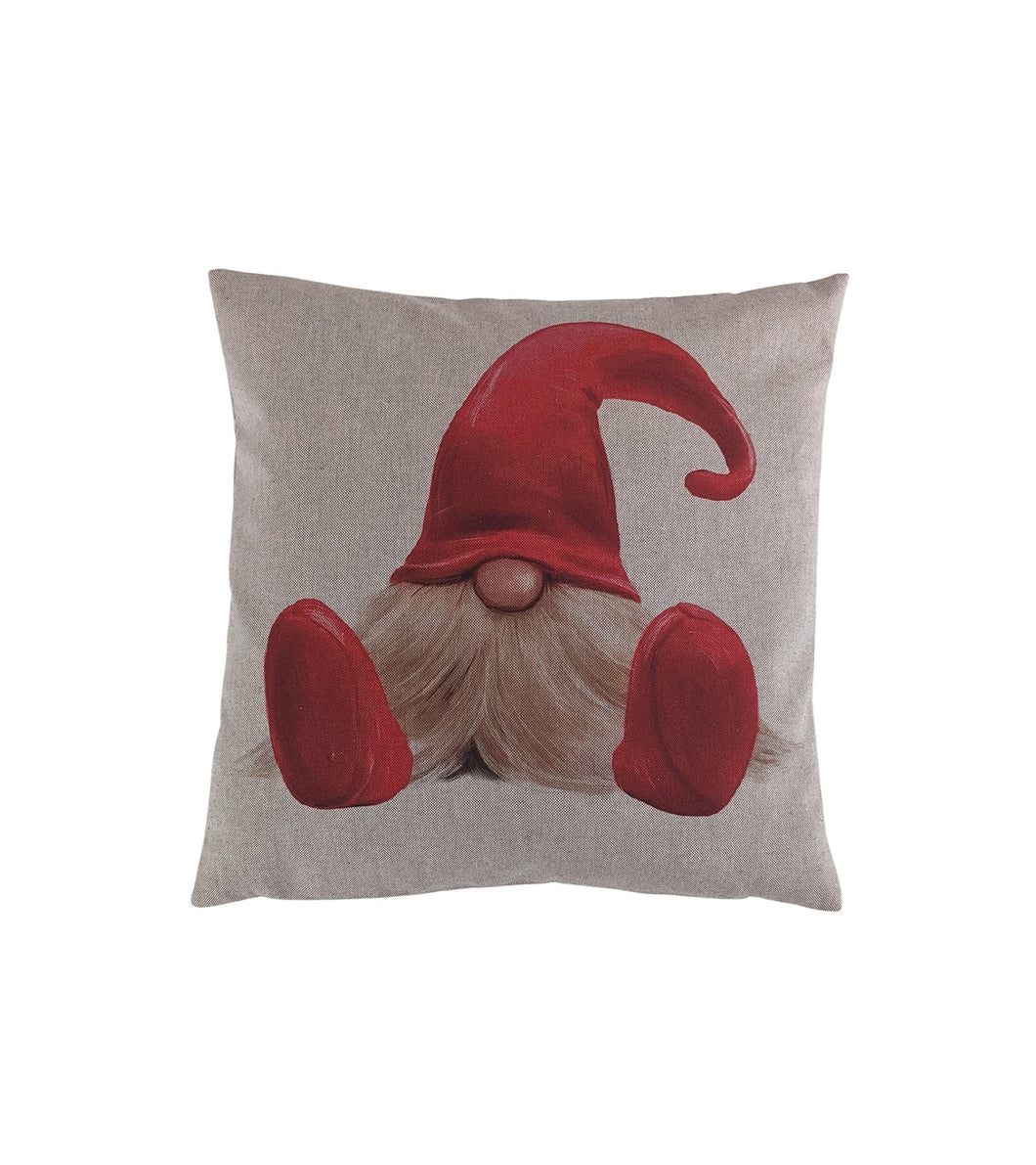 Christmas Red Elf Gonk Gnome Cushion Cover 16