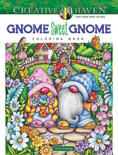 Load image into Gallery viewer, Creative Haven Gnome Sweet Gnome Coloring Book
