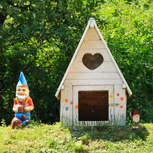 Load image into Gallery viewer, Relaxdays Peeing Gnome, Rude Figurine, Weatherproof, Frost Resistant, Garden Statue, Polyresin, Multicoloured, 10 x 5 x 4 cm
