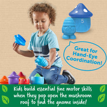 Load image into Gallery viewer, Learning Resources Peekaboo Gnome Homes, Ages 18 Months+, Educational Toys, Preschool Learning Activities, Toddler Learning Toys 2-4, Montessori Toys, Sustainable Toys
