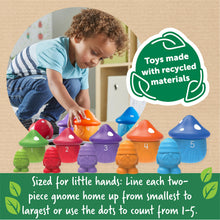 Load image into Gallery viewer, Learning Resources Peekaboo Gnome Homes, Ages 18 Months+, Educational Toys, Preschool Learning Activities, Toddler Learning Toys 2-4, Montessori Toys, Sustainable Toys
