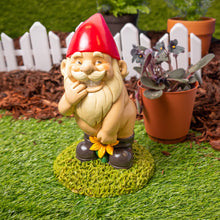Load image into Gallery viewer, Kwirkworks 9” Naked Garden Gnome Statue – Naughty &amp; Fun Yard Décor for Outdoor Spaces – Durable Resin Lawn Ornament – Hilarious Garden Gift for Women, Housewarming, or Backyard Decoration
