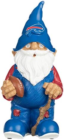 FOCO NFL Resin Team Logo Outdoor Garden Statue Gnome